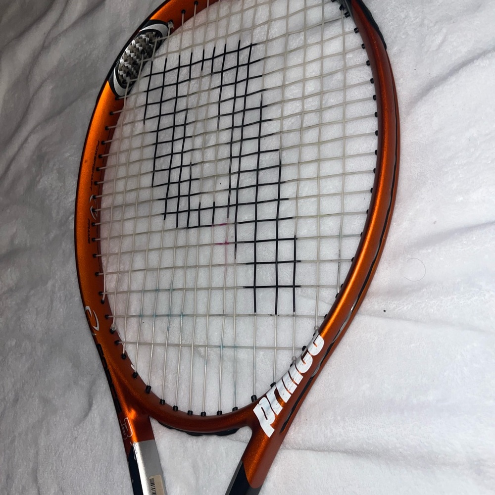 Prince Orange Tennis Racket - Picture 6 of 8